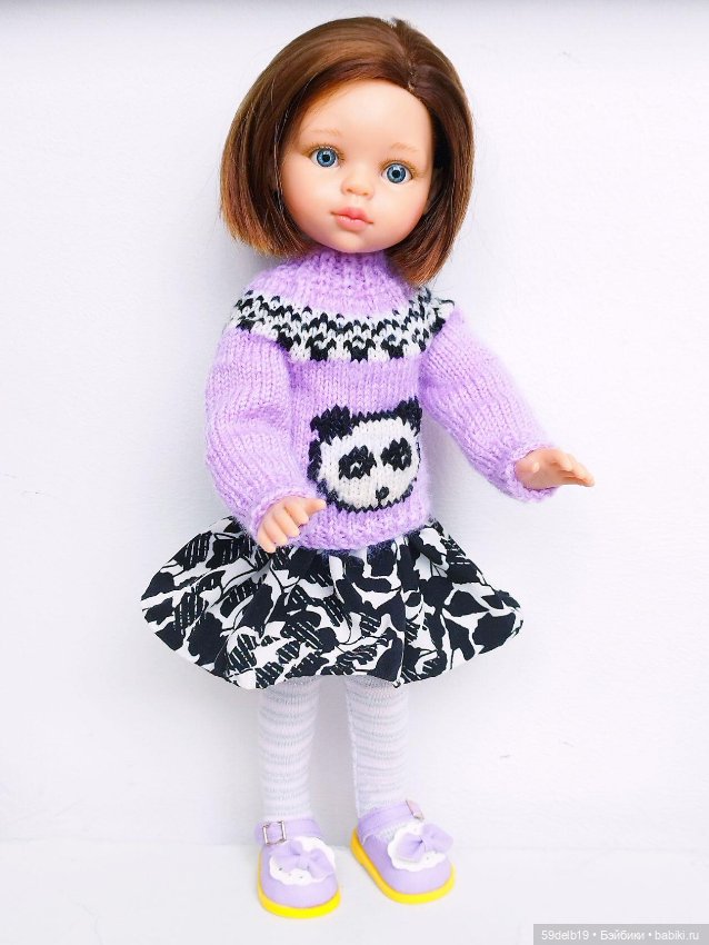 Комплект для куколки Паола Рейна "ПАНДА" (фото 3)