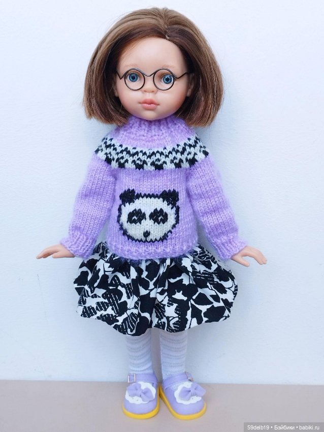 Комплект для куколки Паола Рейна "ПАНДА" (фото 9)