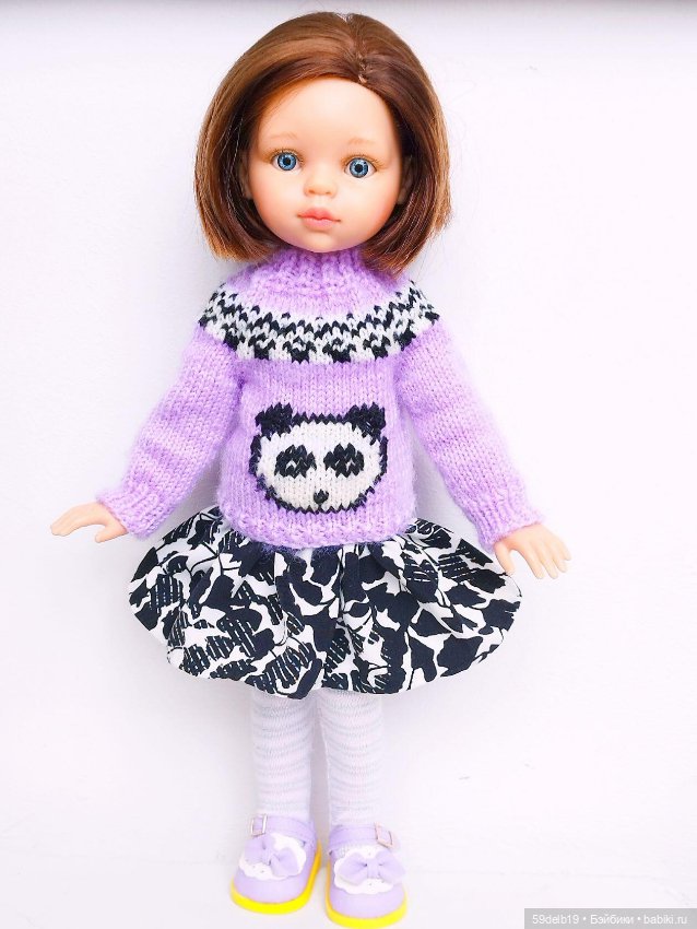 Комплект для куколки Паола Рейна "ПАНДА" (фото 7)