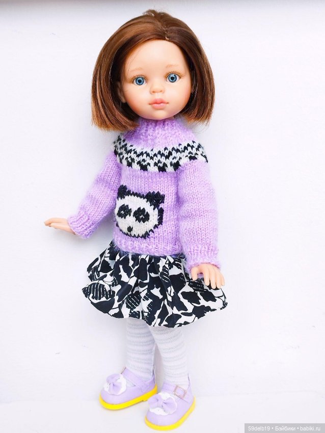 Комплект для куколки Паола Рейна "ПАНДА" (фото 2)