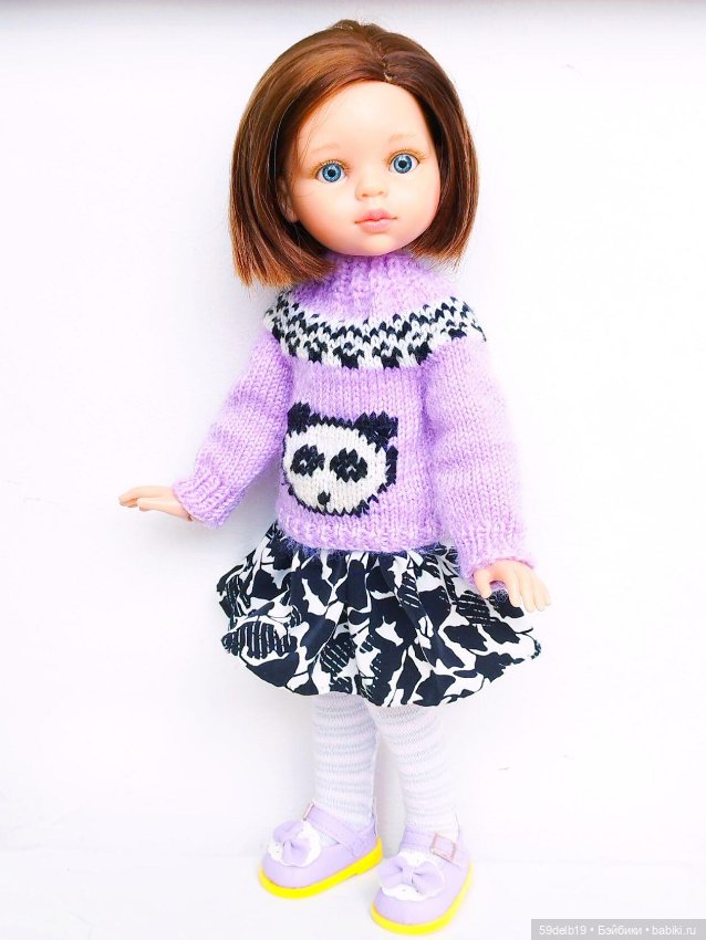 Комплект для куколки Паола Рейна "ПАНДА" (фото 5)