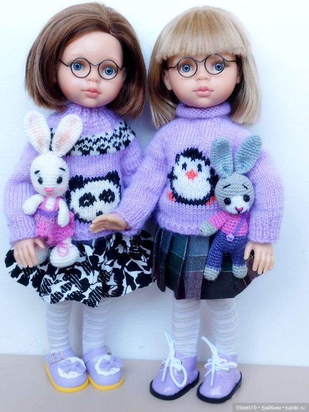 Комплект для куколки Паола Рейна "ПАНДА"