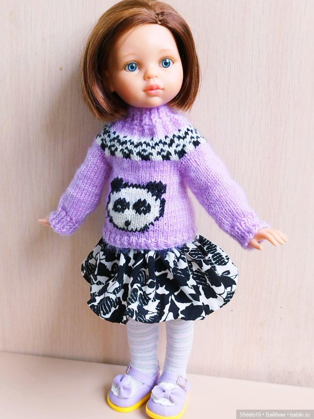 Комплект для куколки Паола Рейна "ПАНДА" (фото 6)