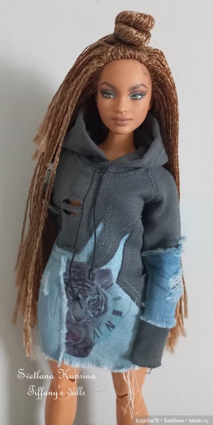 Джинсовые фантазии — Одежда и обувь для кукол своими руками: фото