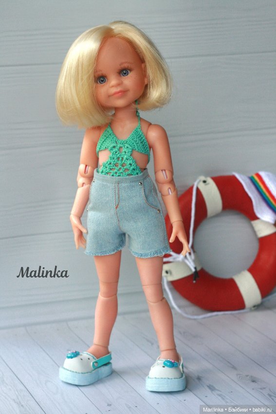 Пляжный стиль для кукол Paola Reina