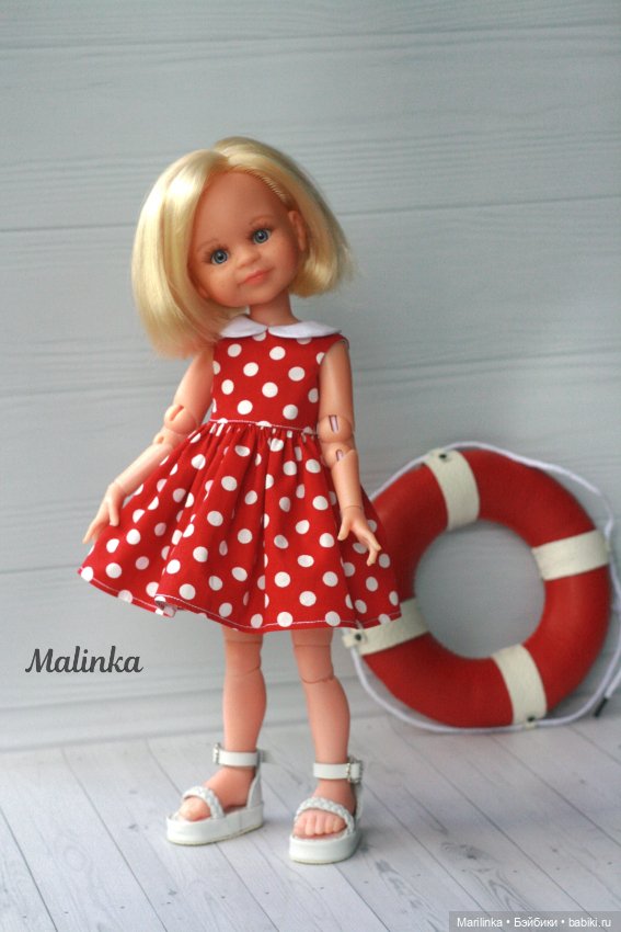 Пляжный стиль для кукол Paola Reina