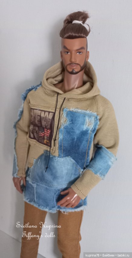 Джинсовые фантазии — Одежда и обувь для кукол своими руками: фото