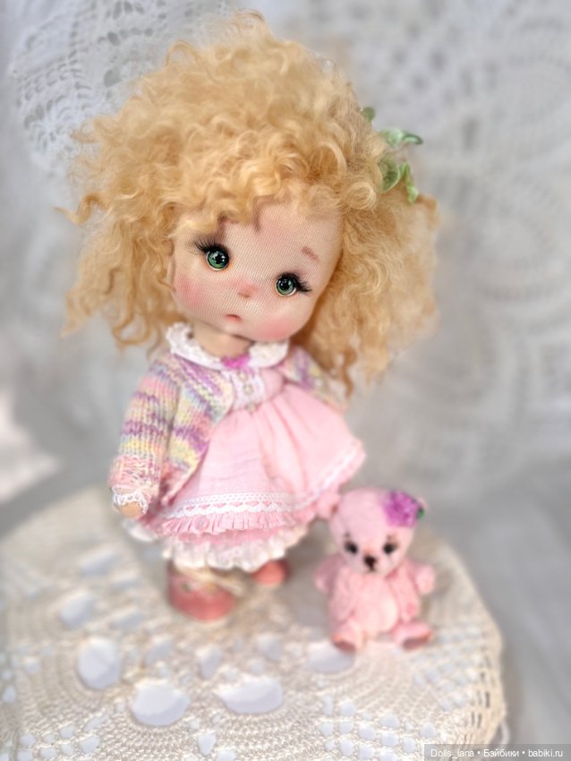 Интерьерная текстильная кукла (фото 2)