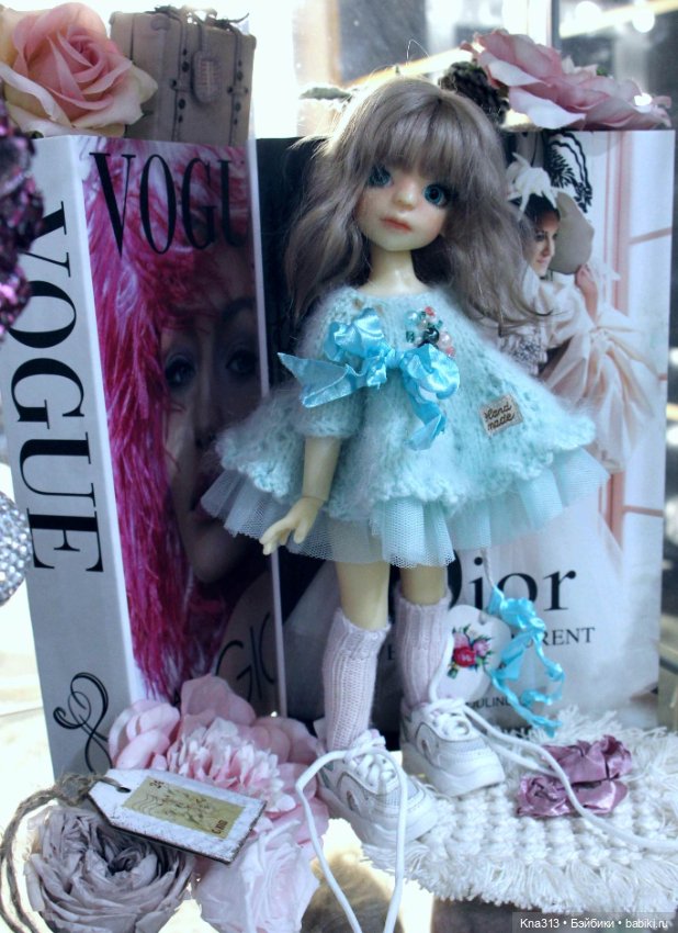 Китти с бусинками — Одежда и обувь для кукол своими руками: фото