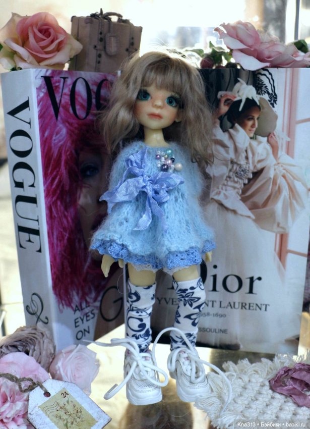 Китти с бусинками — Одежда и обувь для кукол своими руками: фото (фото 6)