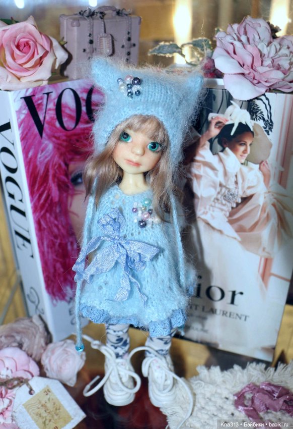 Китти с бусинками — Одежда и обувь для кукол своими руками: фото (фото 7)