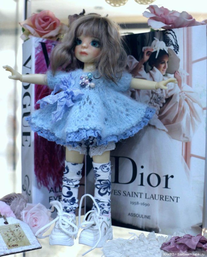 Китти с бусинками — Одежда и обувь для кукол своими руками: фото (фото 3)