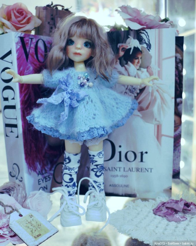 Китти с бусинками — Одежда и обувь для кукол своими руками: фото (фото 2)