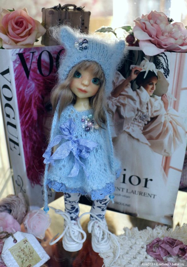 Китти с бусинками — Одежда и обувь для кукол своими руками: фото (фото 5)