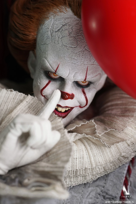ChinaJoy2023: прототип фигурки Пеннивайза от Inart по мотивам фильма «Оно» (фото 2)