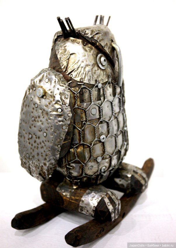 "Сова" на выставке "Куклы с характером. Четвертая высота" (фото 4)