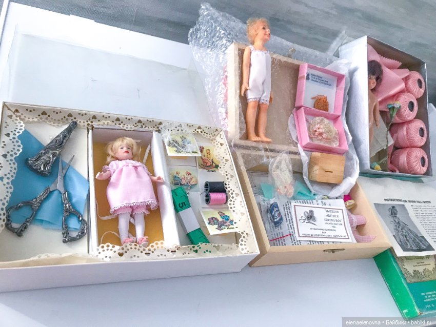 Мои рукодельные наборы с куклами (фото 3)
