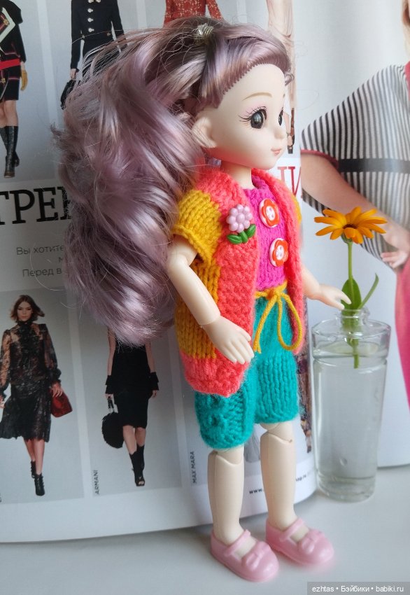 По мотивам Ив Сен Лорана — Одежда и обувь для кукол своими руками: фото (фото 6)