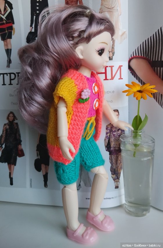 По мотивам Ив Сен Лорана — Одежда и обувь для кукол своими руками: фото