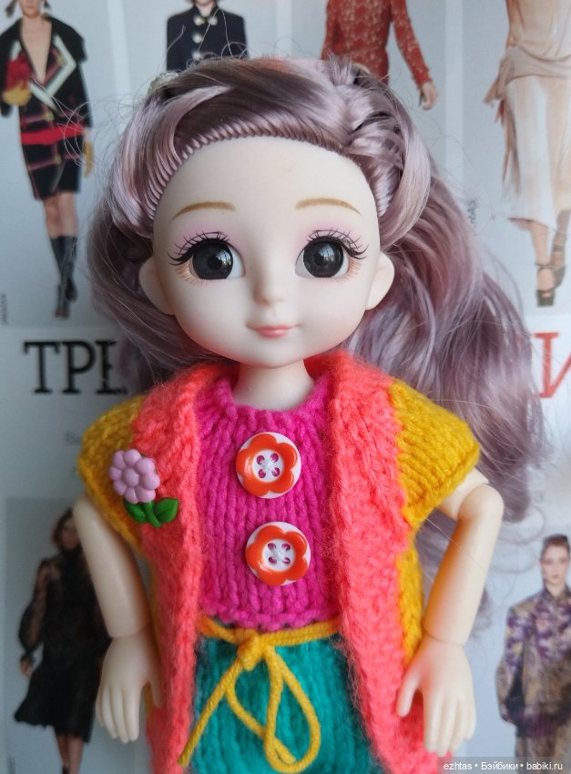 По мотивам Ив Сен Лорана — Одежда и обувь для кукол своими руками: фото (фото 10)