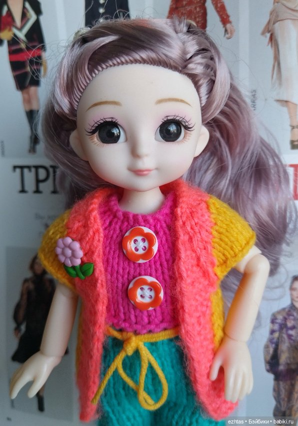 По мотивам Ив Сен Лорана — Одежда и обувь для кукол своими руками: фото