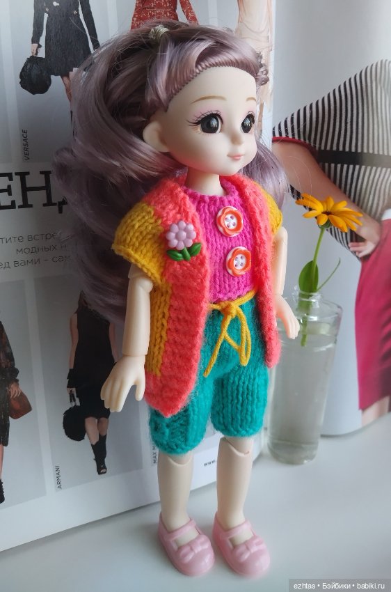 По мотивам Ив Сен Лорана — Одежда и обувь для кукол своими руками: фото