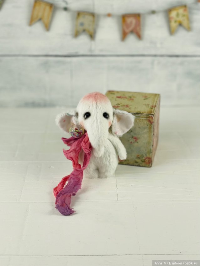 Тедди слонька — Авторские мишки Тедди и друзья: фото