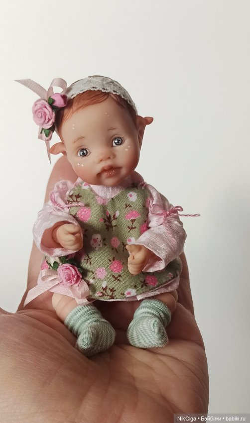Маленький Цветочек — Авторские шарнирные куклы своими руками: лепка (фото 4)