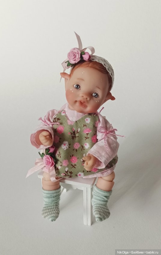 Маленький Цветочек — Авторские шарнирные куклы своими руками: лепка (фото 5)