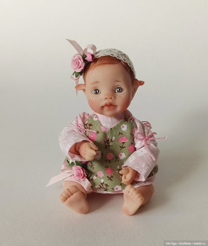 Маленький Цветочек — Авторские шарнирные куклы своими руками: лепка (фото 7)
