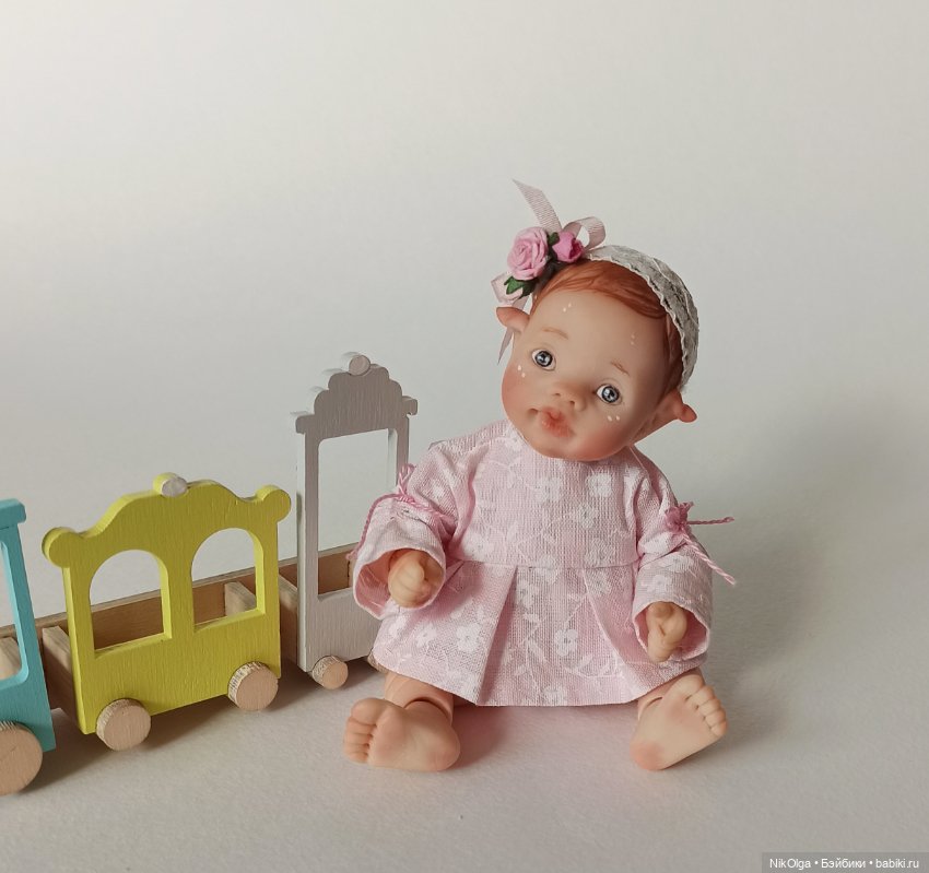 Маленький Цветочек — Авторские шарнирные куклы своими руками: лепка (фото 8)