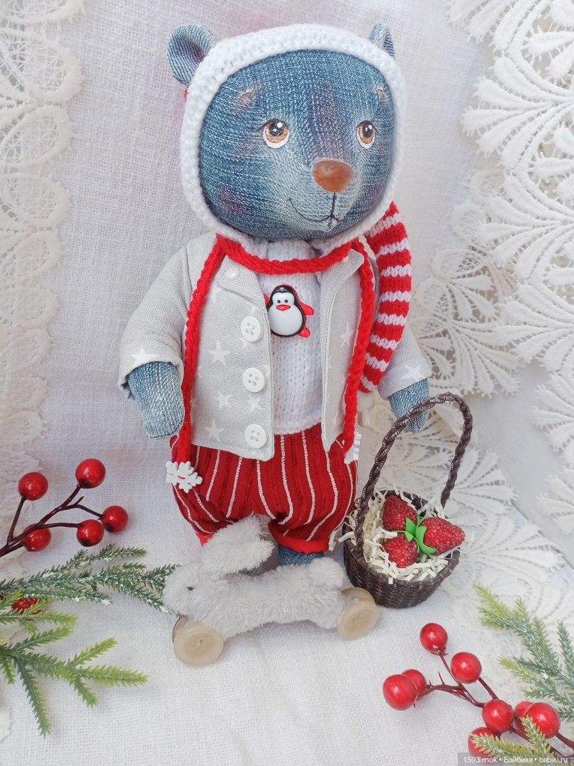 Николас — Авторские мишки Тедди и друзья: фото (фото 3)