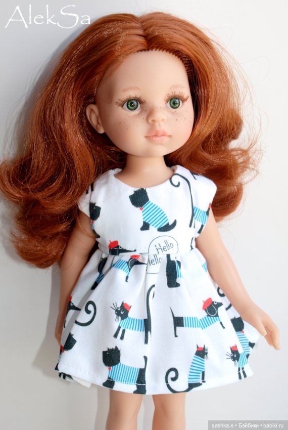 Летние платья для Паолок — Куклы Paola Reina (Паола Рейна): новинки (фото 10)