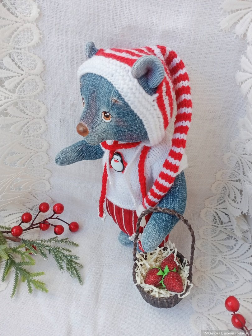 Николас — Авторские мишки Тедди и друзья: фото (фото 5)