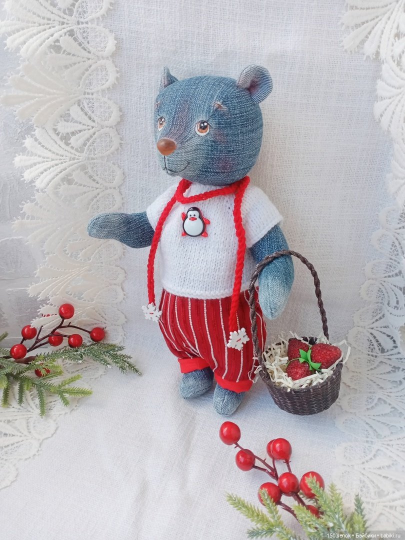 Николас — Авторские мишки Тедди и друзья: фото (фото 7)