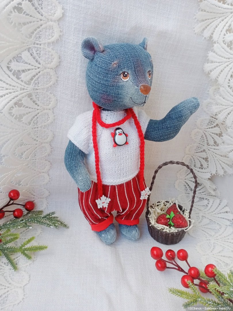 Николас — Авторские мишки Тедди и друзья: фото (фото 8)