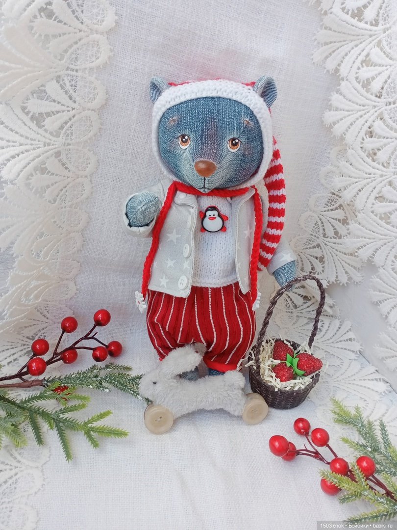 Николас — Авторские мишки Тедди и друзья: фото