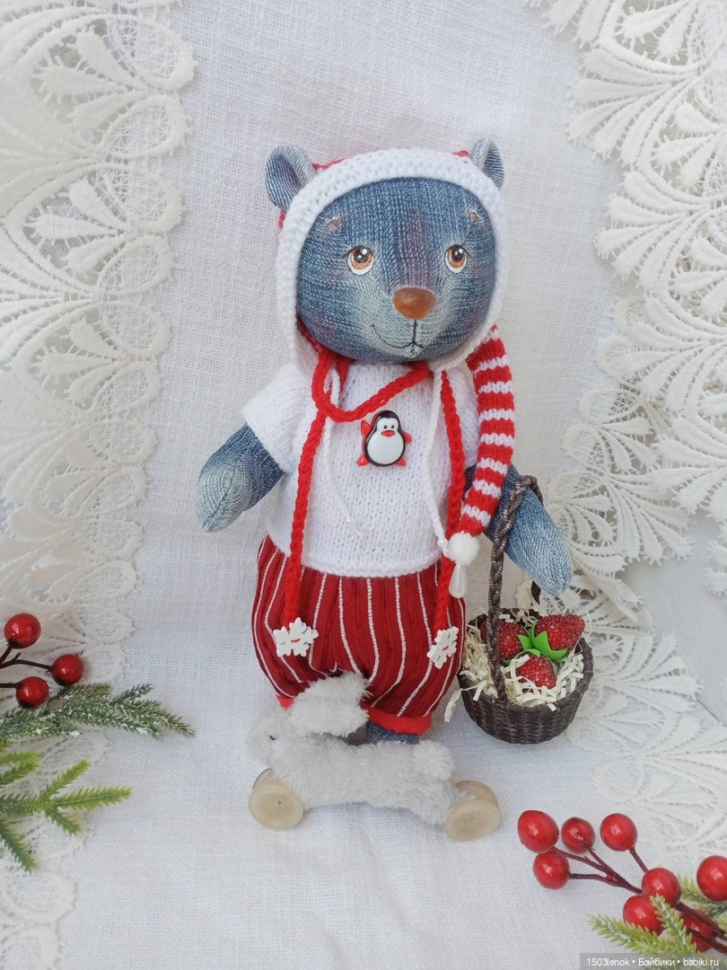 Николас — Авторские мишки Тедди и друзья: фото (фото 6)