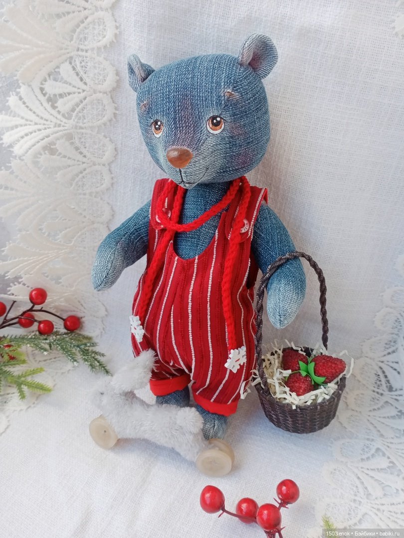 Николас — Авторские мишки Тедди и друзья: фото (фото 9)