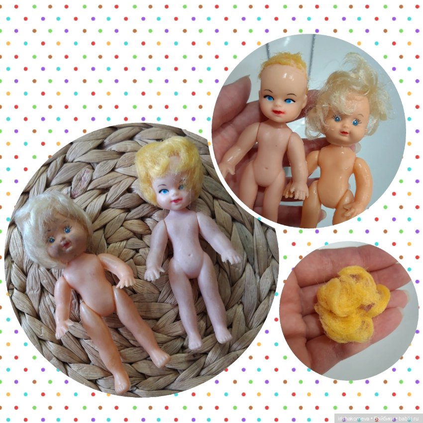Вторая жизнь стареньких кукол