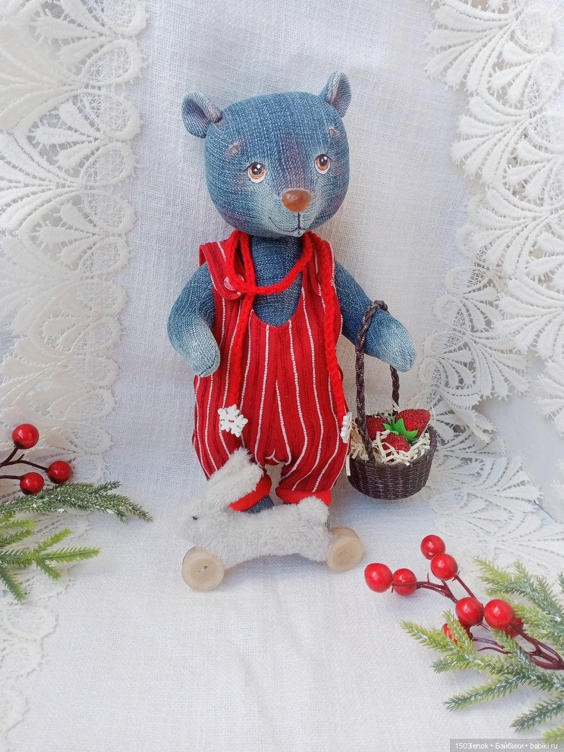 Николас — Авторские мишки Тедди и друзья: фото (фото 10)