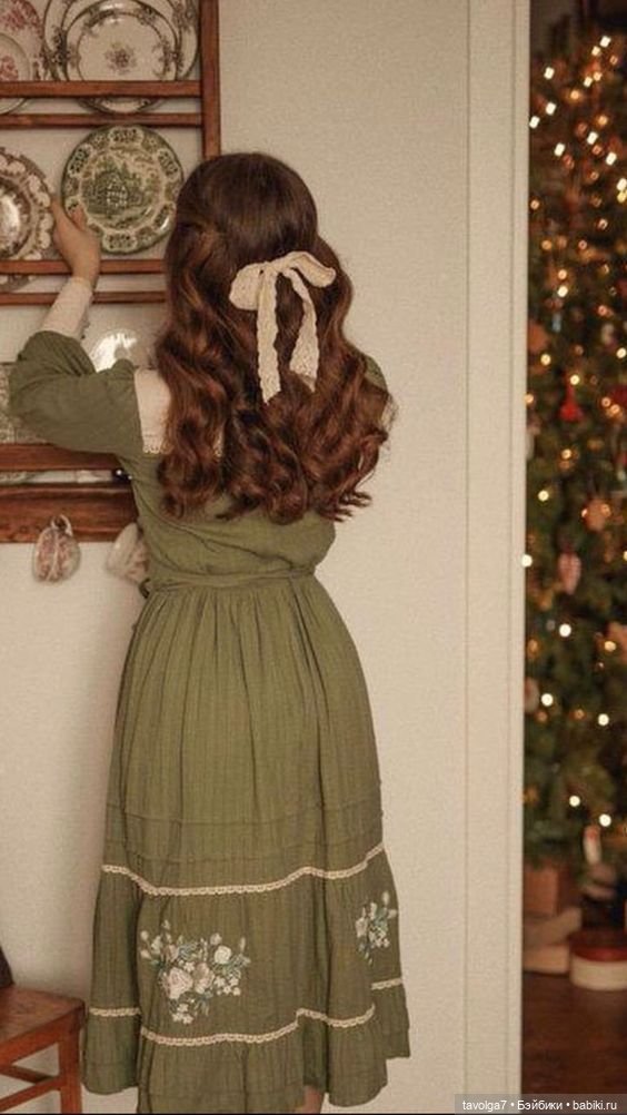 Очень много платьев в стиле Cottagecore (фото 9)