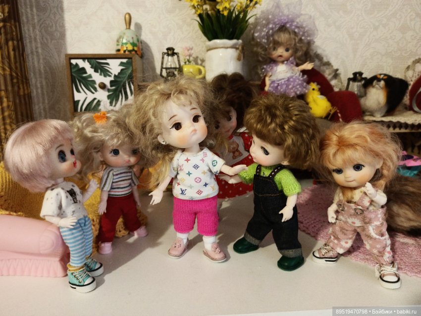 Танцуют все! 💃💃💃 — Разные шарнирные куклы (не БЖД): редкие (фото 9)