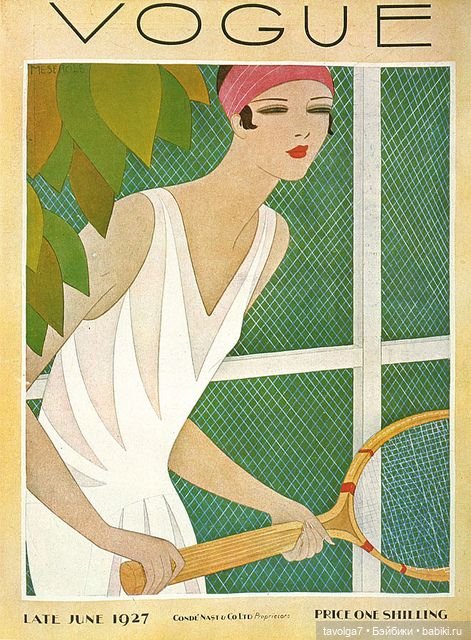 Летние обложки Vogue 1920х