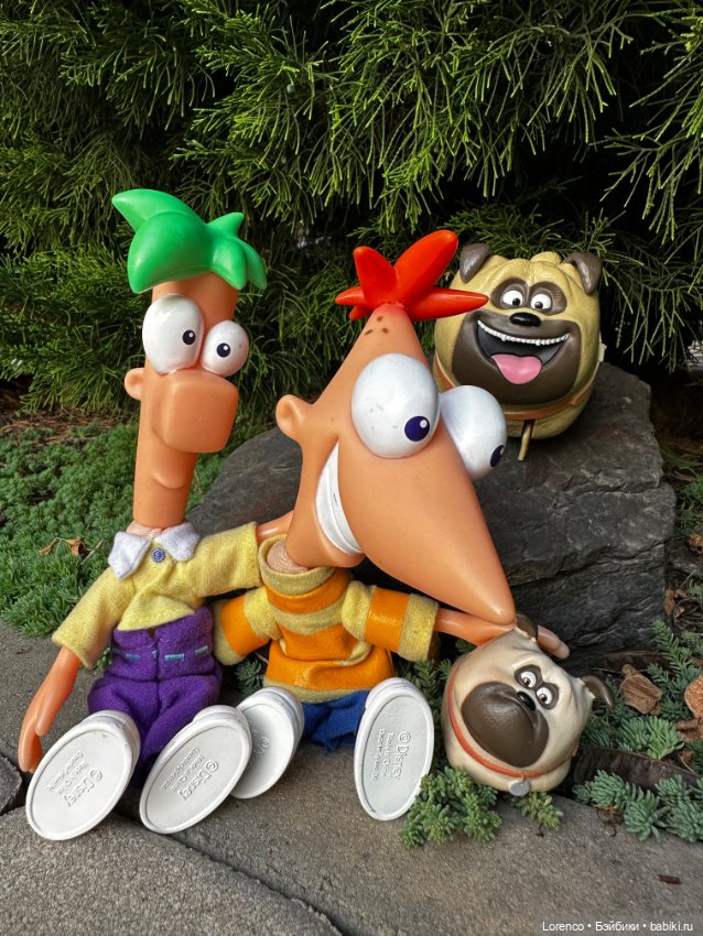 Финес и Ферб — Коллекционные игрушки и фигурки: Lego