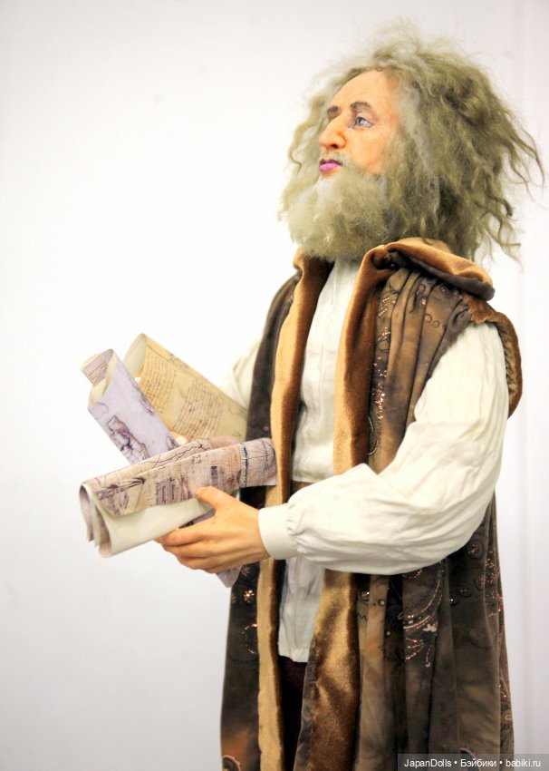 "Леонардо" на выставке "Куклы с характером. Четвертая высота" (фото 7)