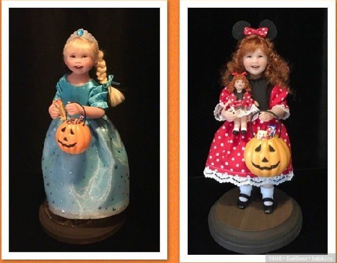 Авторские куклы Юлии Фишер