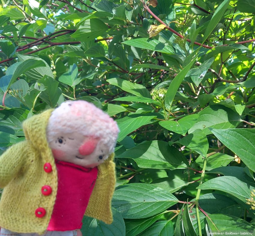 Ещё один чудесный день — Текстильные игрушки и примитивы: кофейные