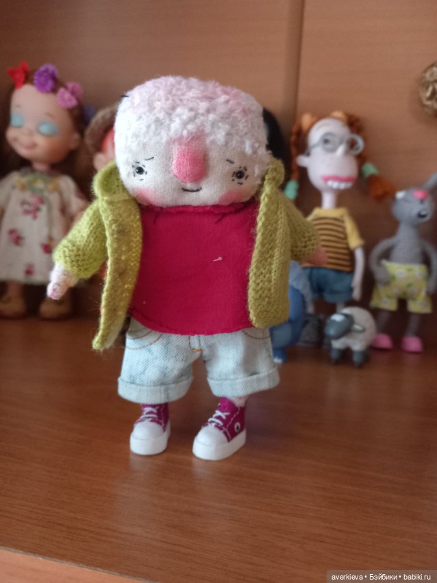 Ещё один чудесный день — Текстильные игрушки и примитивы: кофейные