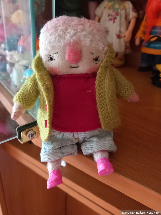 Ещё один чудесный день — Текстильные игрушки и примитивы: кофейные (фото 3)